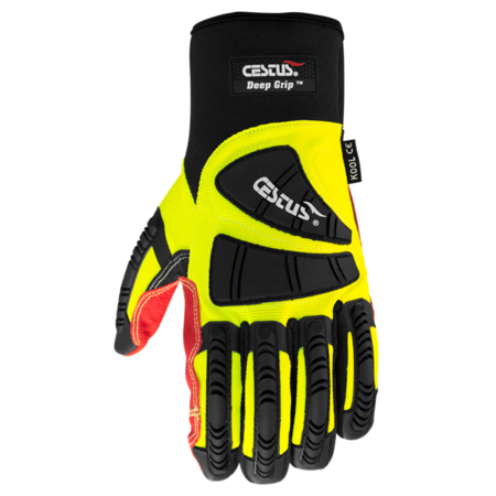 CESTUS Work Gloves , Deep Grip Kool #3056 PR 4XL 3056 4XL